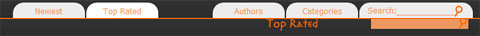 navigation Top Rated placement in new design